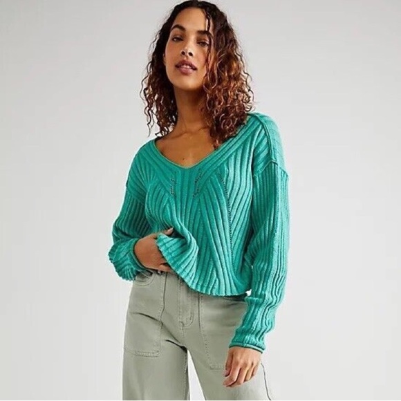 Free People Sweaters - NEW Free People Another Day Pullover Jumper Sweater Size Small (S)